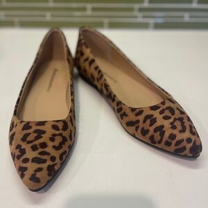 NWOB Funkymonkey Leopard Flats sz 7